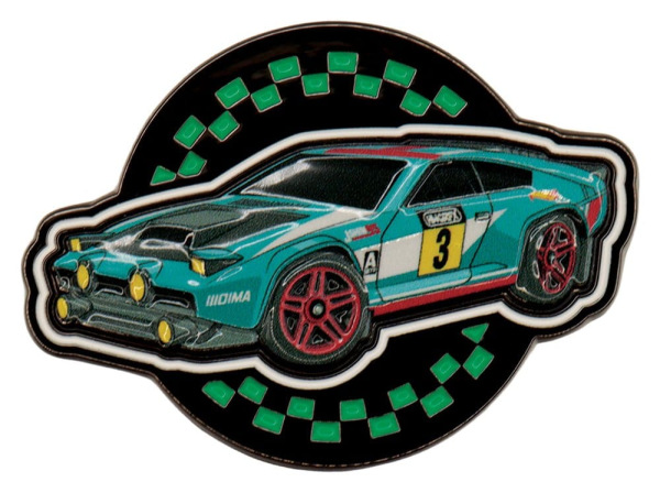 Hot Wheels Mystery Pin Badges Blind Box Display (12) 6