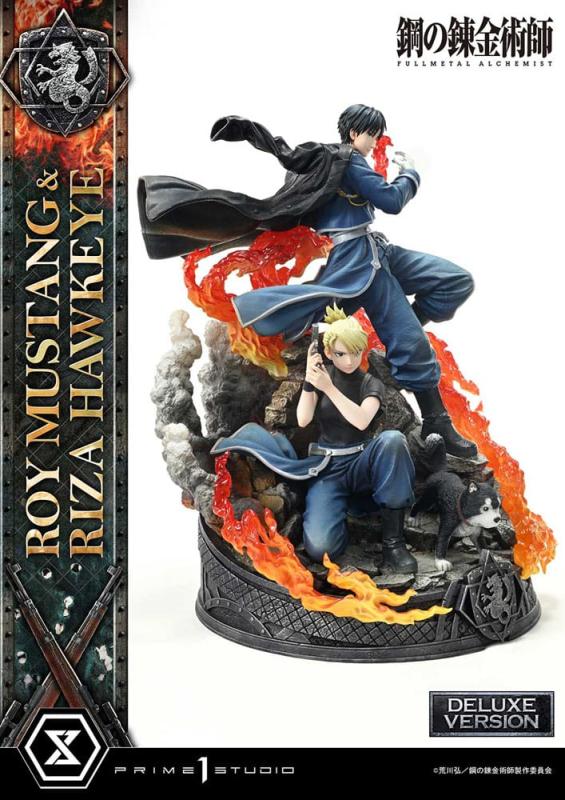 Fullmetal Alchemist Concept Masterline Statue 1/6 Roy Mustang & Riza Hawkeye Deluxe Bonus Version 50