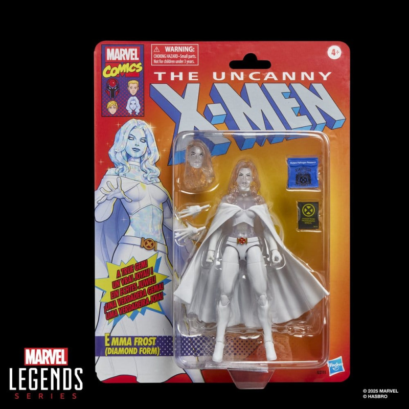 The Uncanny X-Men Marvel Legends Action Figure Emma Frost (Diamond Form) 15 cm 2