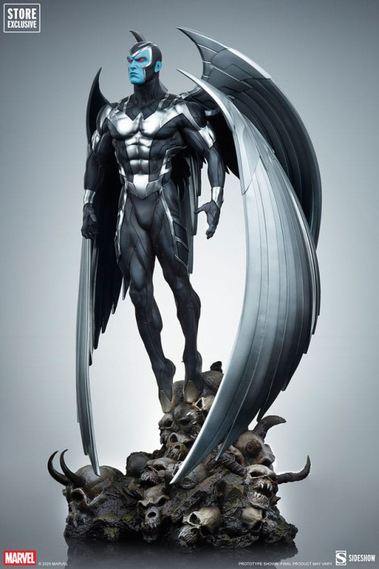Marvel Premium Format Statue X-Men Archangel (X-Force Variant) 73 cm 7