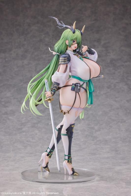 Original Character PVC Statue 1/6 Dokuganryu-chan Illustrated by Mataro 30 cm