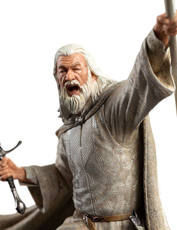 The Lord of the Rings Figures of Fandom PVC Statue Gandalf the White 23 cm 4