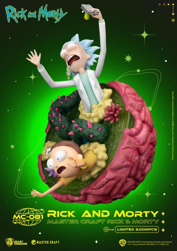 Rick and Morty Master Craft Statue Rick and Morty 42 cm