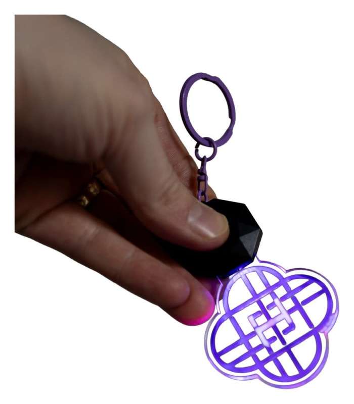 KPop Demon Hunters Keychain with light Huntr/x 2