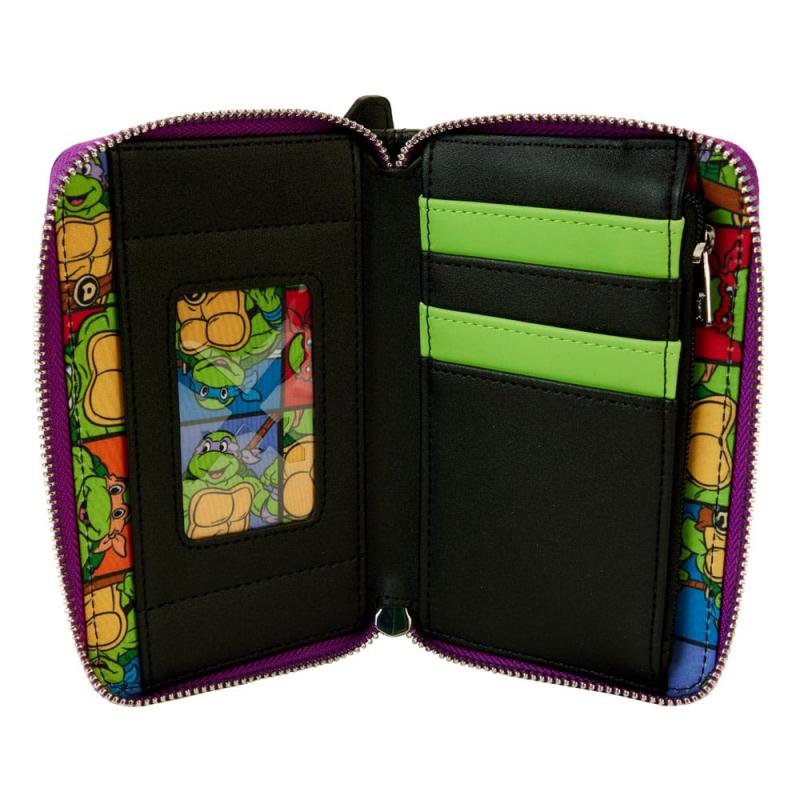 Teenage Mutant Ninja Turtles by Loungefly Wallet 40th Anniversary Vintage Arcade