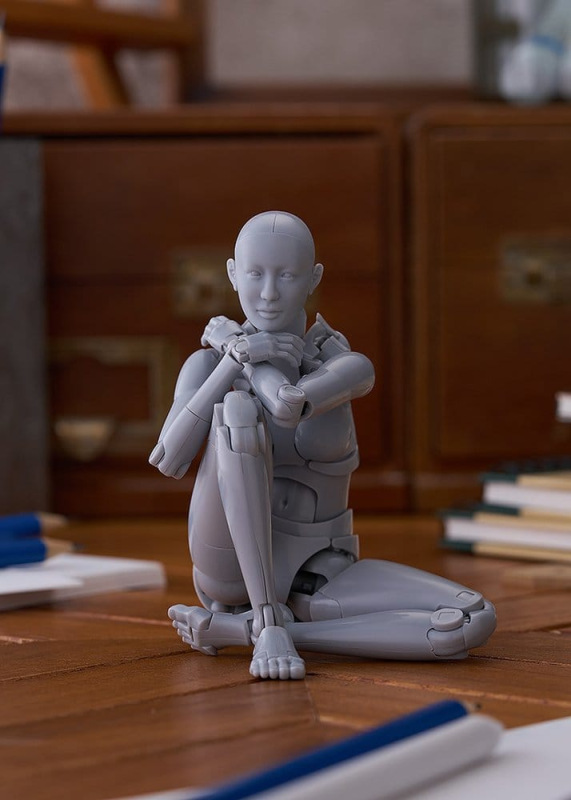 Figma Action Figure Nishimura Style Drawing Doll Olive Gray 21 cm 1