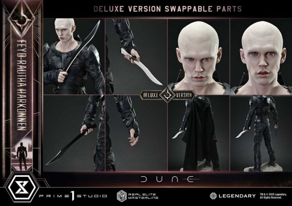 Dune: Part Two Real Elite Masterline Series Statue 1/3 Feyd-Rautha Harkonnen Ultimate Version 83 cm 11