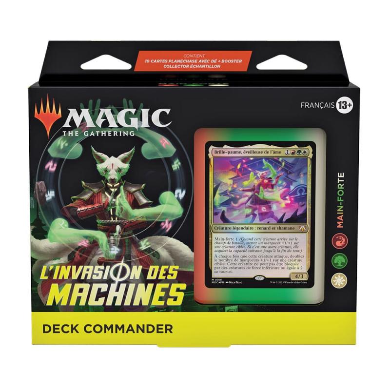 Magic the Gathering L'invasion des machines Commander Decks Display (5) french