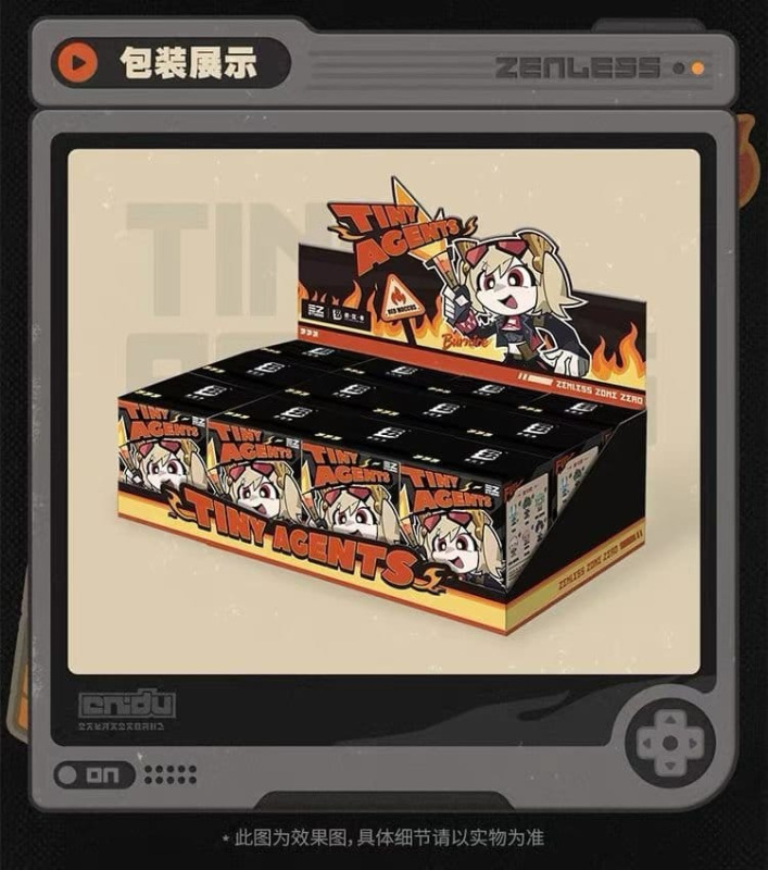 Zenless Zone Zero PVC Mini Figures Tiny Agents 8-10 cm Blind Box Display (12) 2
