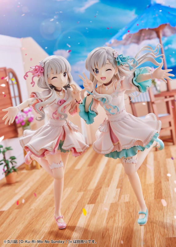 Idolmaster Cinderella Girls PVC Statue 1/7 Hayate HIsakawa [O-Ku-Ri-Mo-No Sunday ! ]+ 21 cm 9