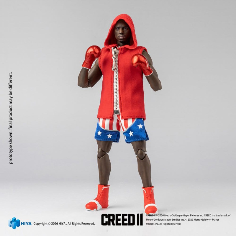 Creed II Exquisite Super Action Figure 1/12 Adonis Creed 16 cm 2