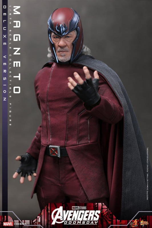 Avengers: Doomsday Movie Masterpiece Action Figure 1/6 Magneto (Deluxe Version) 30 cm 10