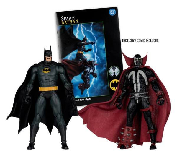 DC Multiverse McFarlane Collector Edition Action Figure 2-Pack Batman & Spawn (Gold Label) 18 cm 1