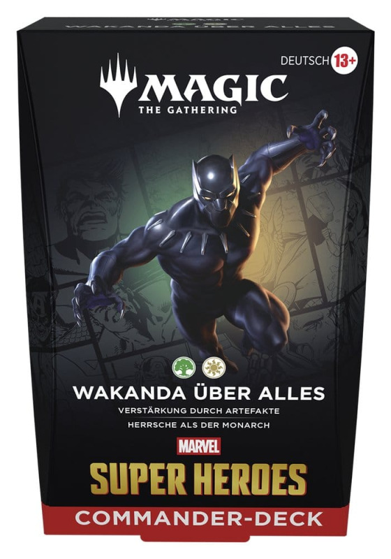 Magic the Gathering Marvel Super Heroes Commander Decks Case (4) german 5