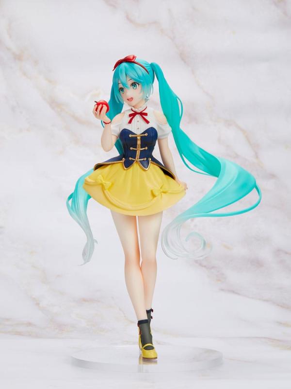 Hatsune Miku PVC Statue Hatsune Miku Wonderland Snow White 18 cm 1