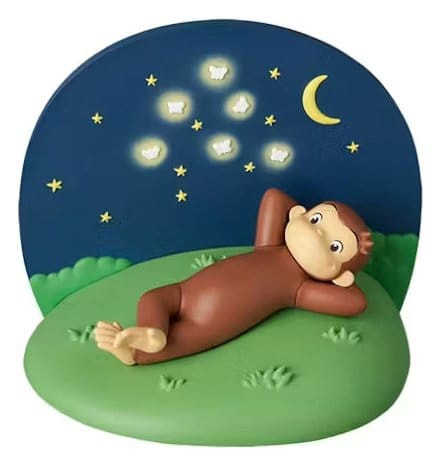 Curious George UDF Mini Figure Lie Sprawled 6 cm 1