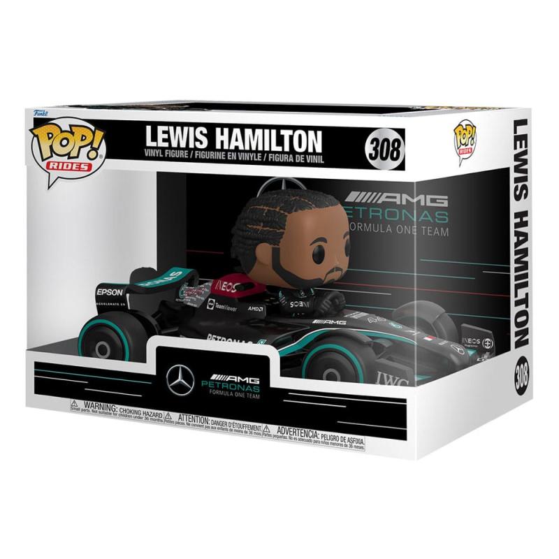 Formula 1 POP! Rides Super Deluxe Vinyl Figure Mercedes Hamilton 15 cm