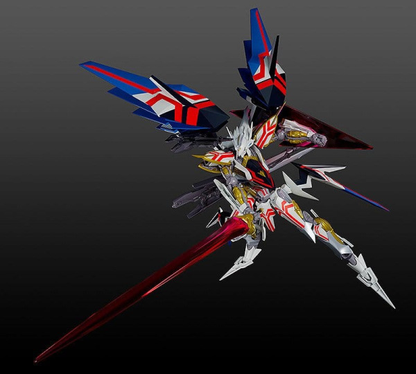 Cross Ange: Rondo of Angel and Dragon Moderoid Plastic Model Kit Villkiss Final Battle Variant 16 cm 2