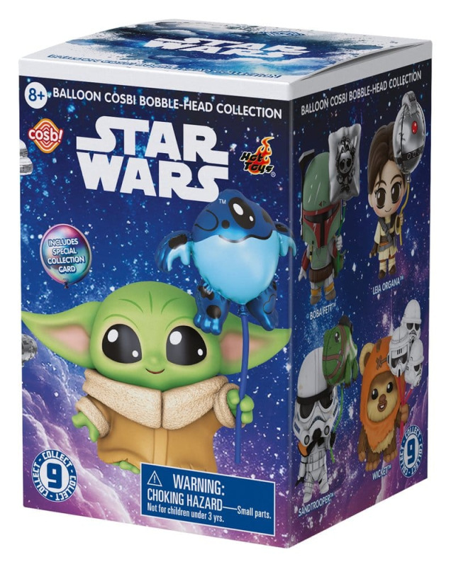 Star Wars Cosbi Mini Figures Balloon 8 cm Blind Box Display (8) 3
