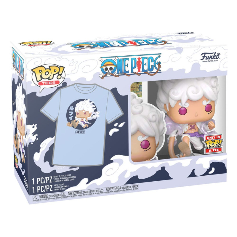 One Piece POP! & Tee Box Luffy Fifth Gear Size M 2