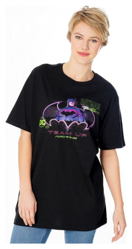 Batman T-Shirt Anime Matrix Grid Size S 5