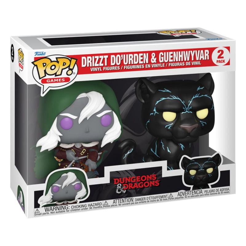 Dungeons & Dragons POP! Movies Vinyl Figures Drizzt & Guenhwyvar 2-Pack 9 cm