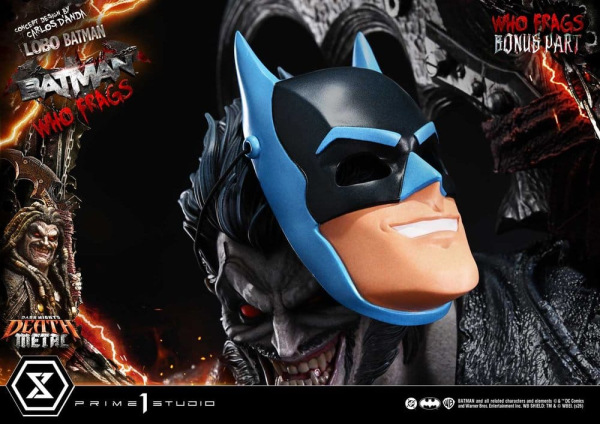 Dark Nights: Death Metal Museum Masterline Statue 1/3 Lobo Batman: Batman Who Frags Deluxe Bonus Ver 4