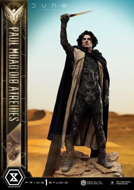 Dune: Part Two Real Elite Masterline Series Statue 1/3 Paul Atreides Ultimate Verison 90 cm