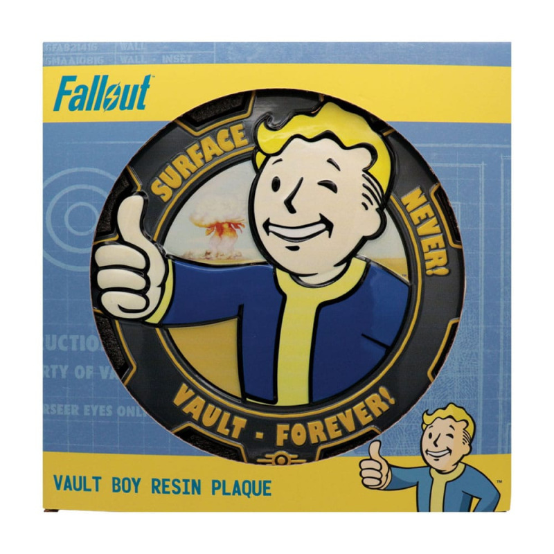 Fallout Resin Plaque Vault Boy 5