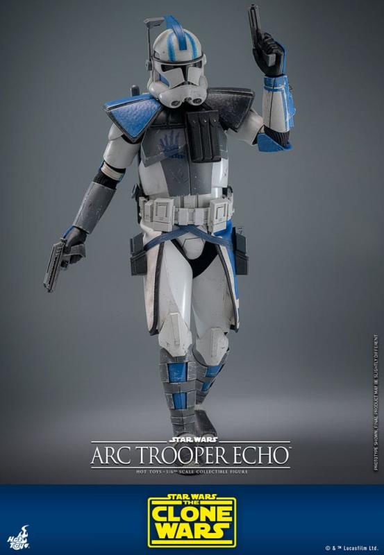 Star Wars: The Clone Wars Action Figure 1/6 Arc Trooper Echo 30 cm