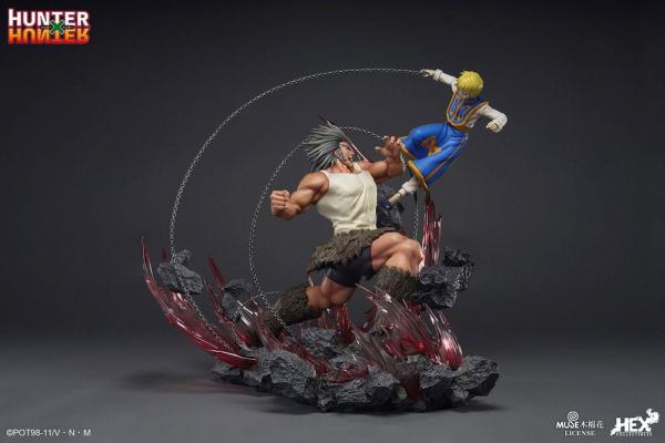 Hunter x Hunter Elite Dynamic Statue 1/6 Kurapika Vs Uvogin 61 cm 7