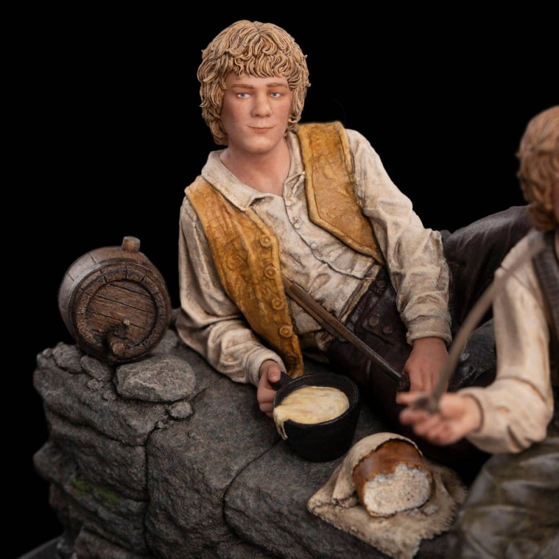 The Lord of the Rings Mini Statue Merry and Pippin 12 cm 9