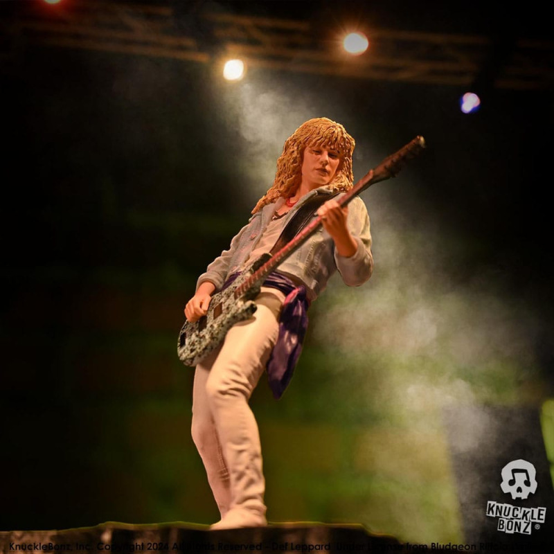 Def Leppard Rock Iconz Statue Rick Savage 24 cm 2