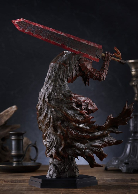 Berserk Pop Up Parade PVC Figure Guts (Berserker Armor): Bloody Paint Ver. L Size 28 cm 6