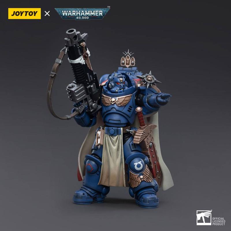 Warhammer 40k Action Figure 1/18 Ultramarines Captain with Master-Crafted Heavy Bolt Rifle 12 cm 13