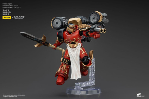 Warhammer The Horus Heresy Action Figure 1/18 Blood Angels Raldoron First Captain of the Blood Angel 6