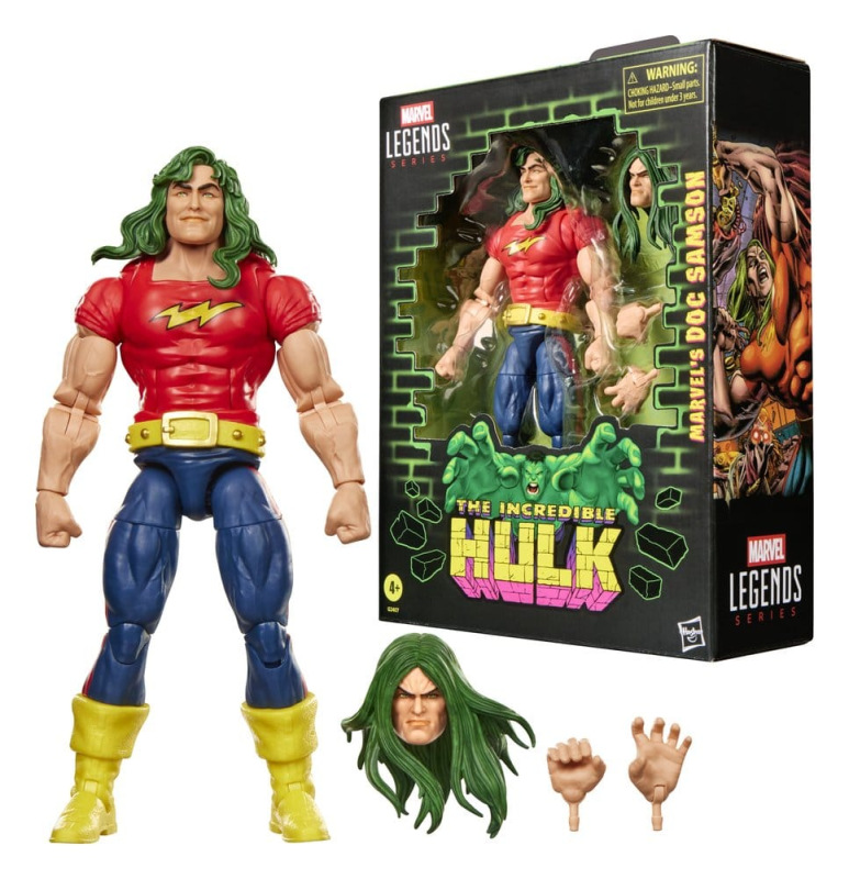 The Incredible Hulk Marvel Legends Action Figure Marvel's Doc Samson 15 cm 3