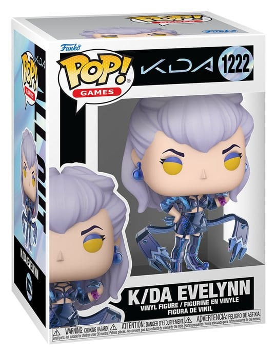 League of Legends POP! Games Vinyl Figure K/DA Evelynn 9 cm 1