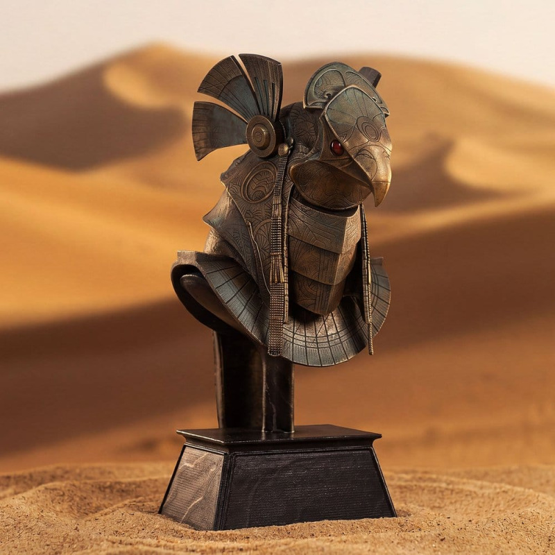 Stargate Desktop Replica Helmet Replica Horus Guard Helmet 15 cm 2