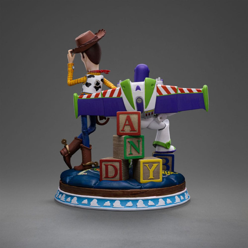 Toy Story Deluxe Art Scale Statue 1/10 Buzz & Woody 38 cm 5