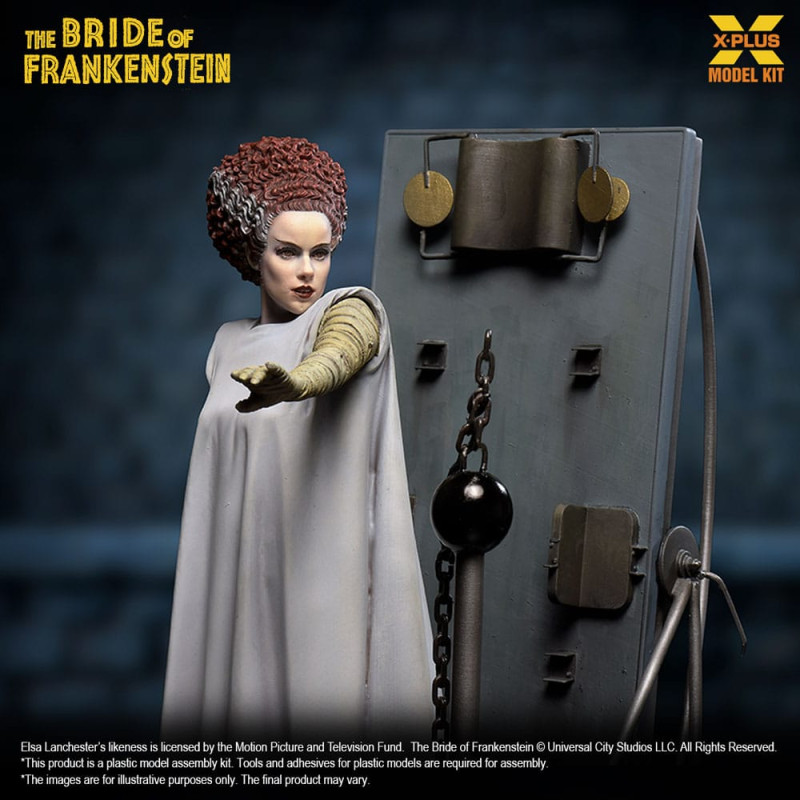 The Bride of Frankenstein Plastic Model Kit 1/8 Bride of Frankenstein 21 cm 7