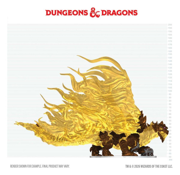 D&D Icons of the Realms Boxed prepainted Miniatures Hollow Dragon 18 cm 4