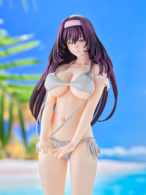 Original Model Statue 1/5 Tomoe Sakura Swimsuit Black Hair Ver. Illustration by Toshi Tsutakaze 32 c 9