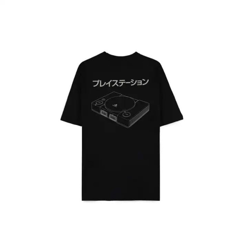 PlayStation T-Shirt Console Loose Fit Size XL