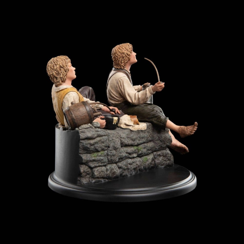 The Lord of the Rings Mini Statue Merry and Pippin 12 cm 4