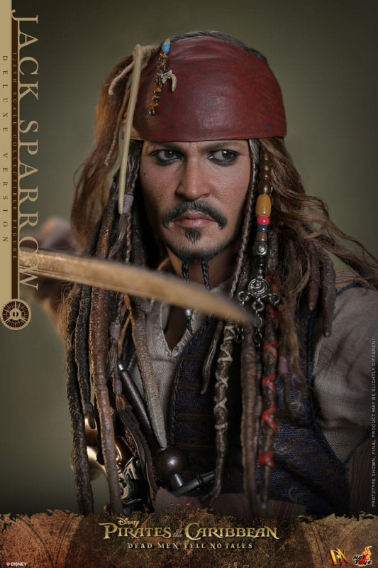 Pirates of the Caribbean: Dead Men Tell No Tales DX Action Figure 1/6 Jack Sparrow DX 5