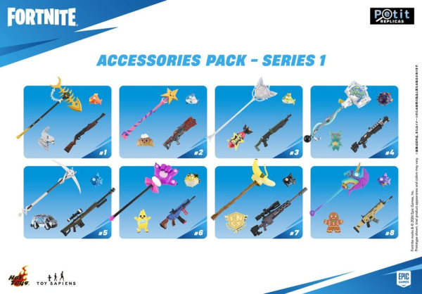Fortnite Petit Replicas Accessories Pack Series 1 Assortment (8) 1