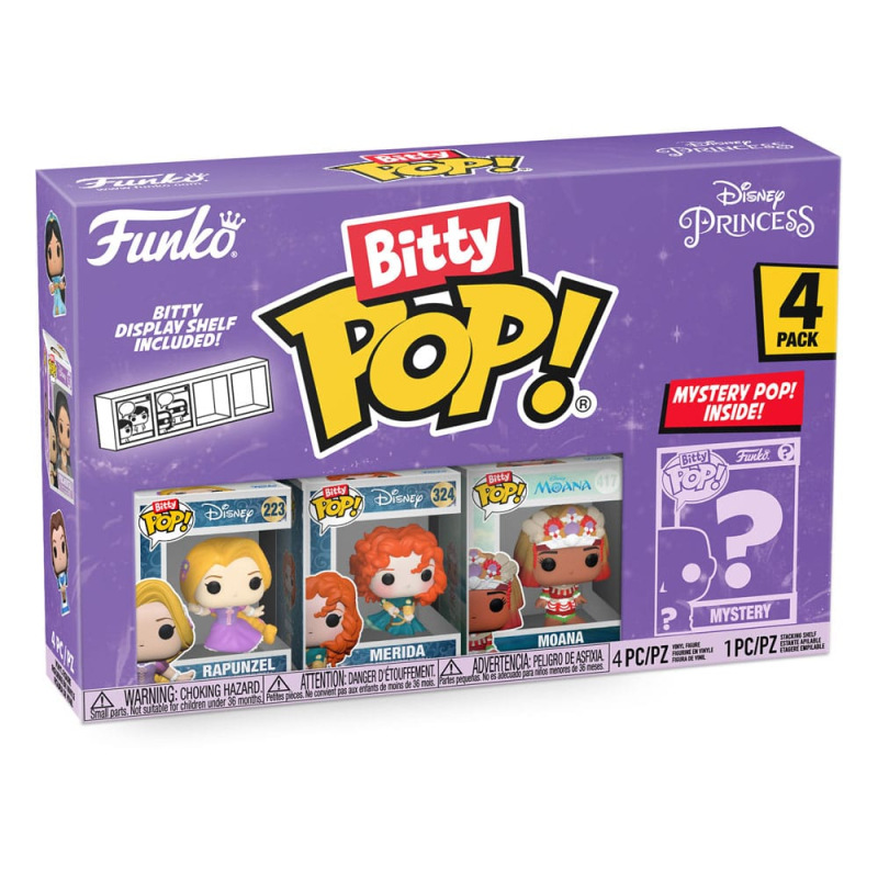 Disney Princesses Bitty POP! Vinyl Figure 4-Pack Rapunzel 2,5 cm 1