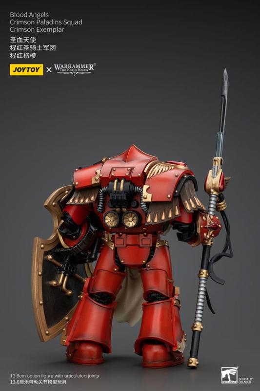 Warhammer The Horus Heresy Action Figure 1/18 Blood Angels Crimson Paladins Squad Crimson Exemplar 1