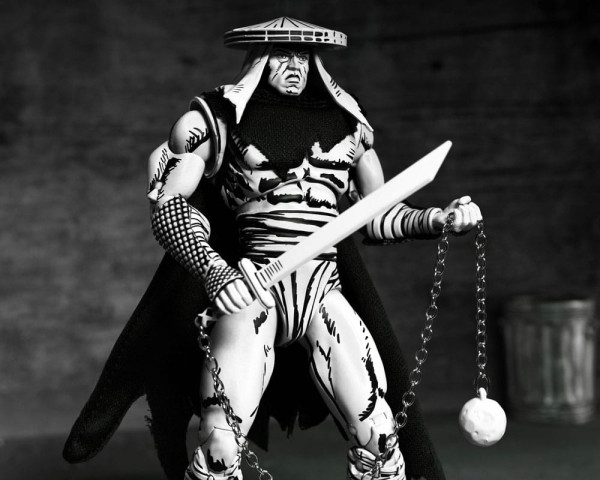 Teenage Mutant Ninja Turtles Action Figure Foot Assassin Black and White 18 cm 7